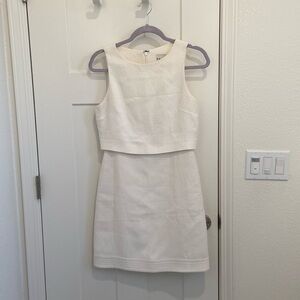 Reiss Kerry Peplum Shift Dress